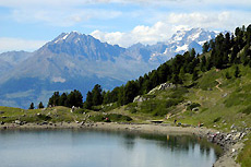 Il Lago di Chamolé a Pila